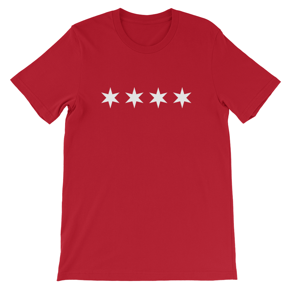 Chicago Flag Stars T-shirt – ChicagoFlagGear