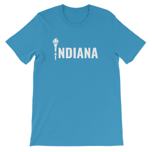 Indiana - Flag Torch