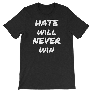 Hate Will Never Win