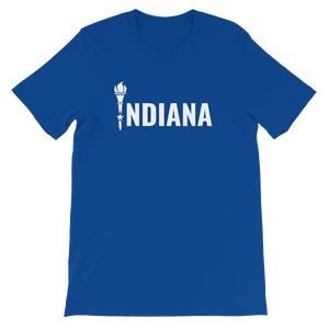 Indiana - Flag Torch