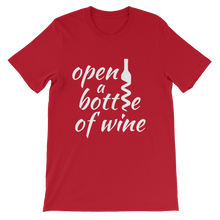 Open a Bottle of Wine