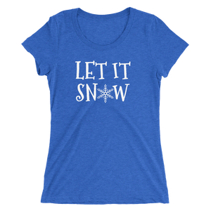 Let It Snow - Ladies' Scoop Neck